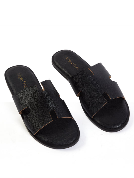 Black For Him Flats