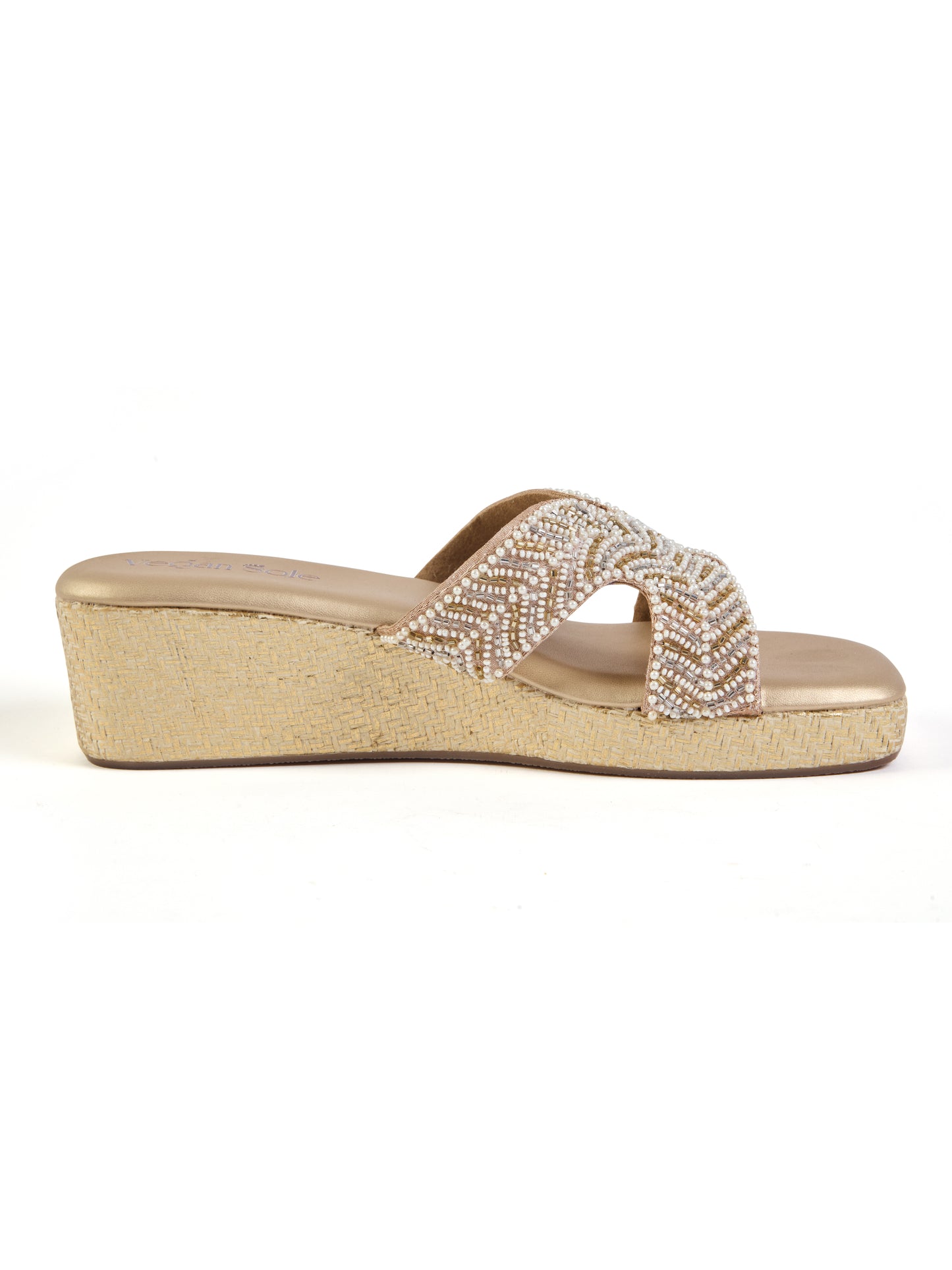 For Her Pearl Platform Heels