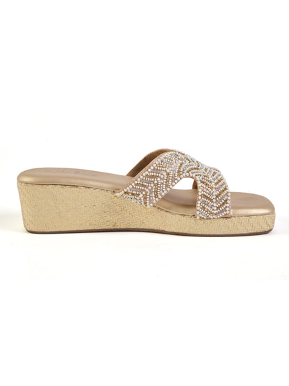 For Her Pearl Platform Heels