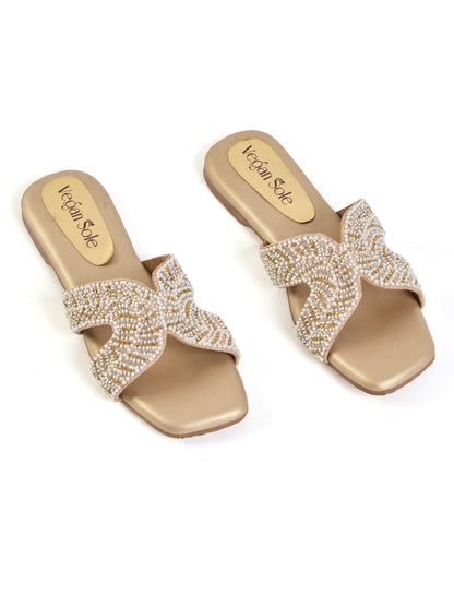 For her Pearl Flats