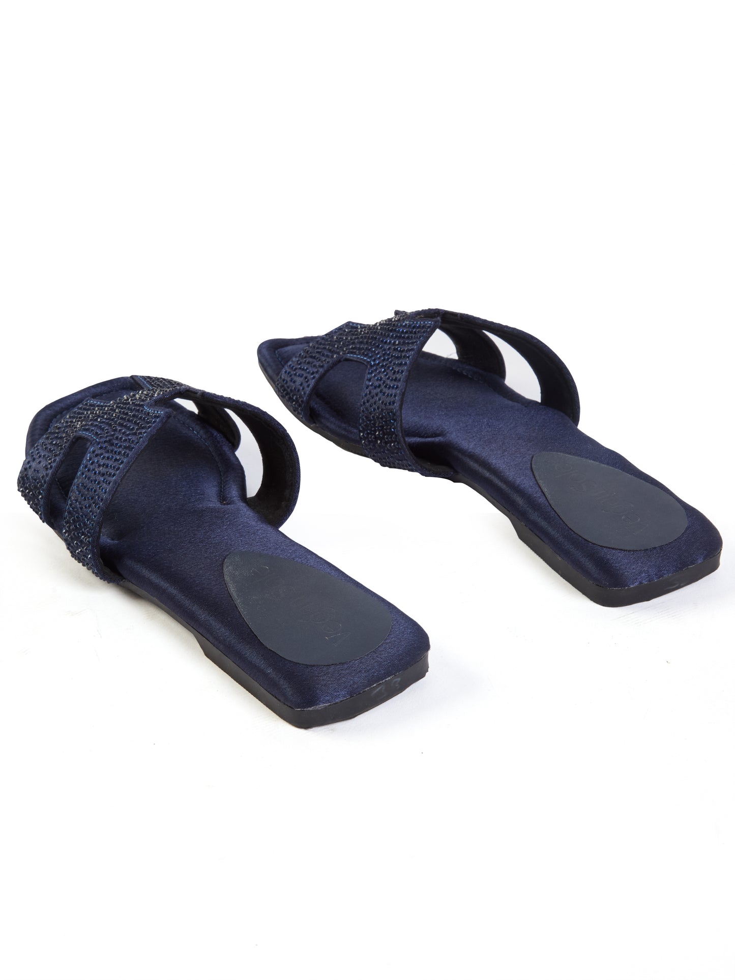 For Her Crystal Flats