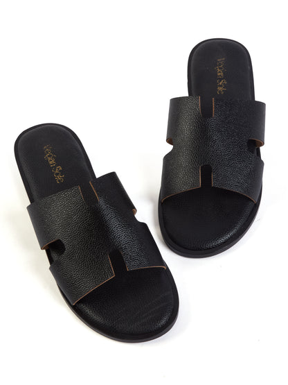 Black For Him Flats