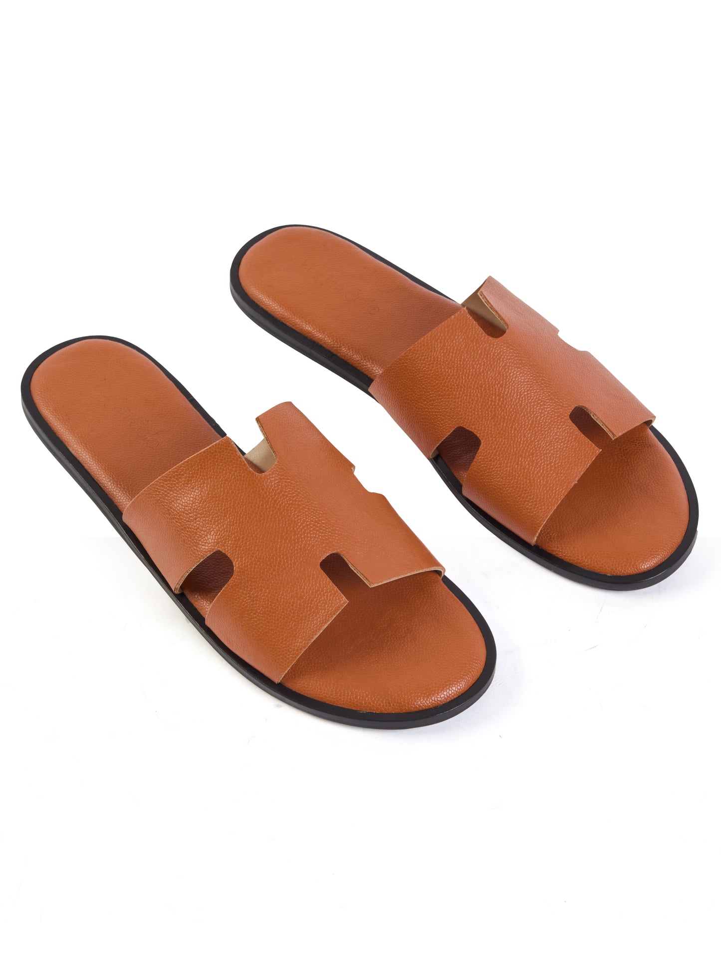 Tan For Him Flats