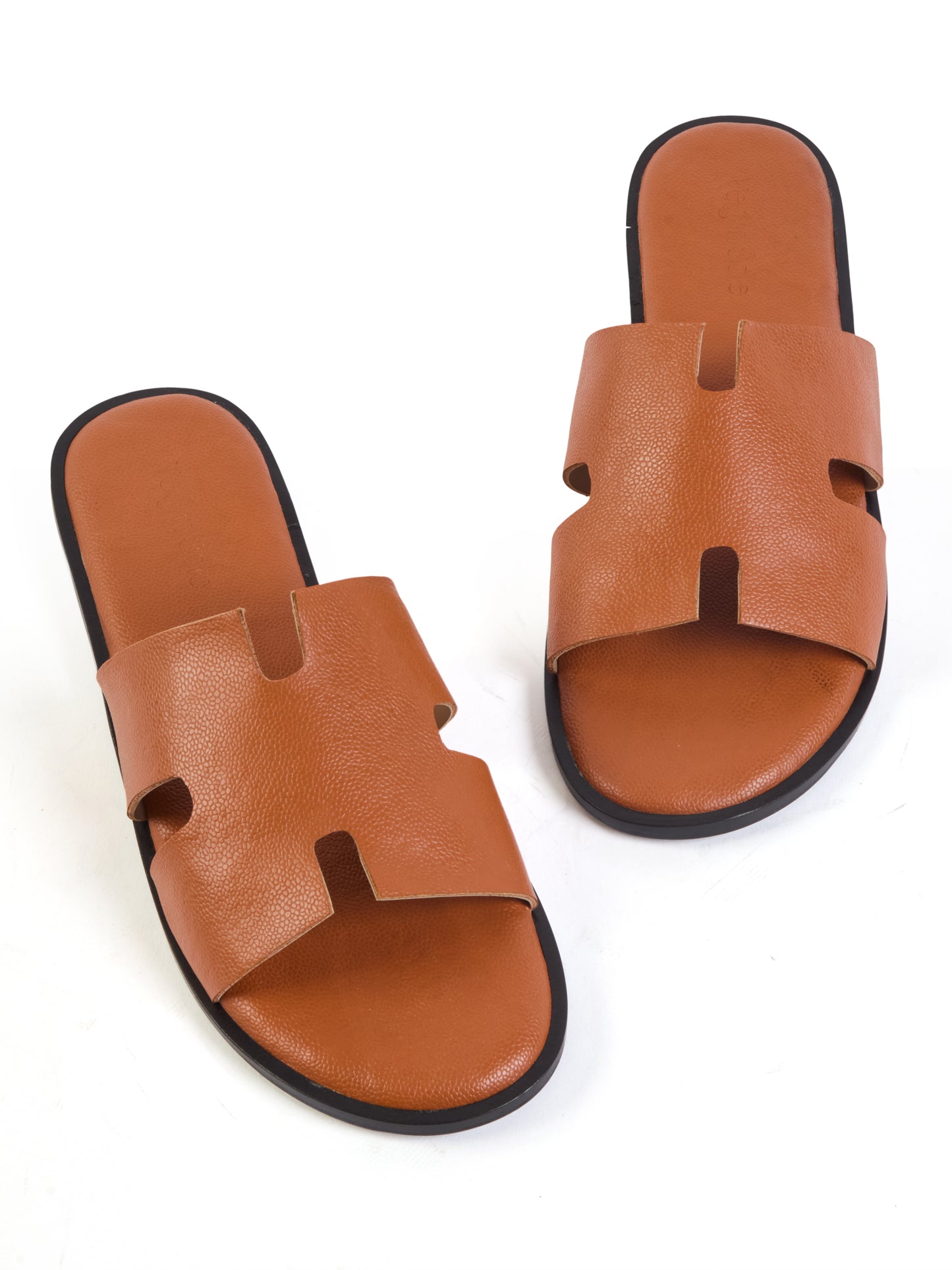 Tan For Him Flats